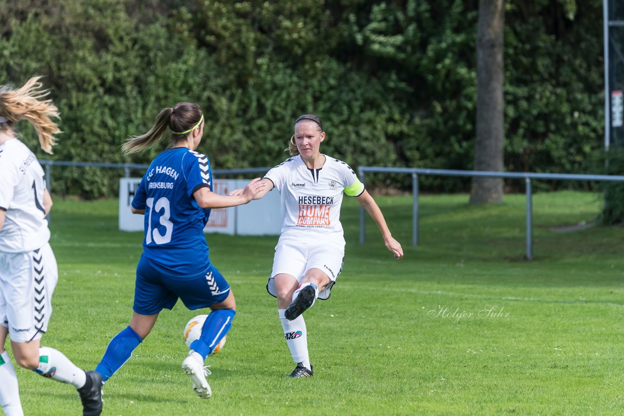 Bild 129 - F SV Henstedt Ulzburg II - SSC Hagen Ahrensburg : Ergebnis: 0:4